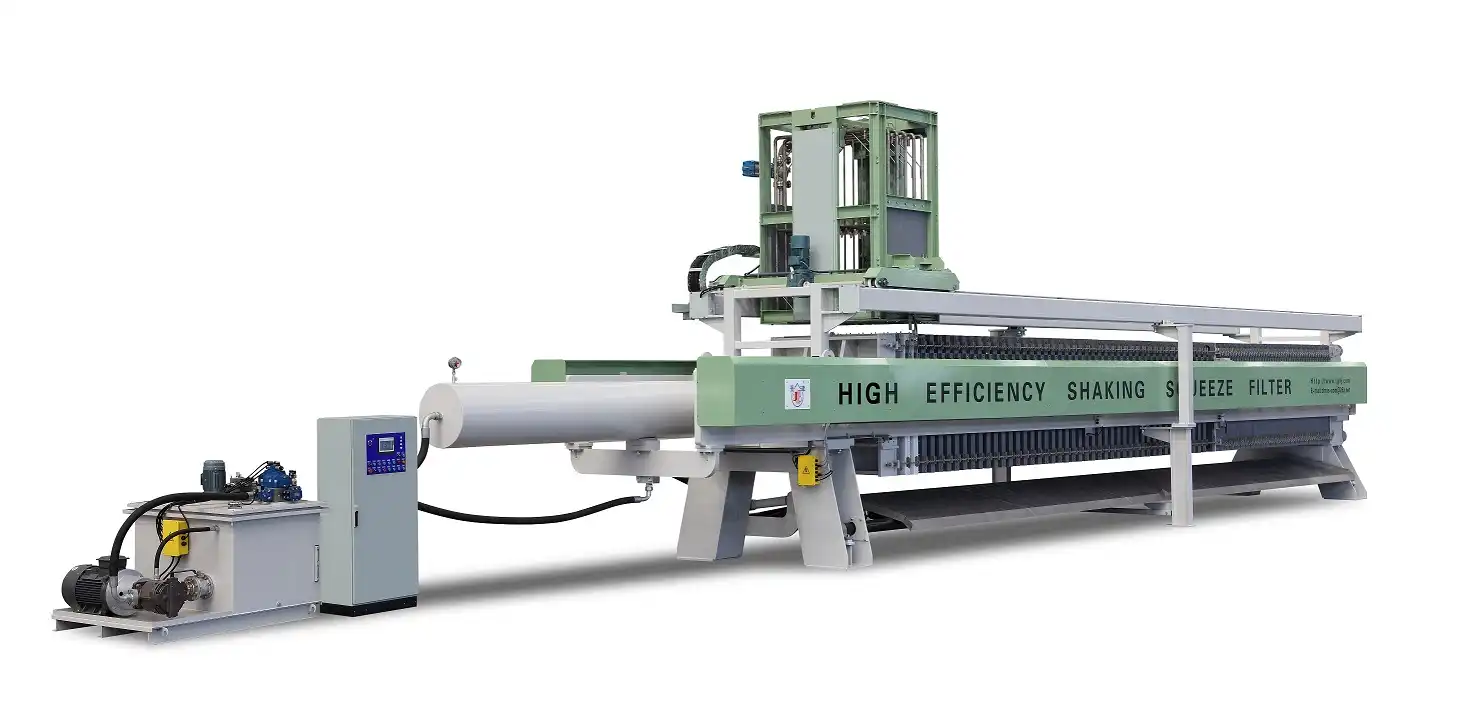  multi-disk screw press sludge dewatering machine