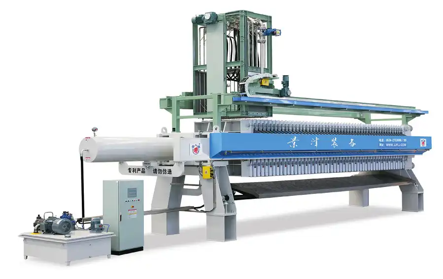 energy saving quick shaking filter press